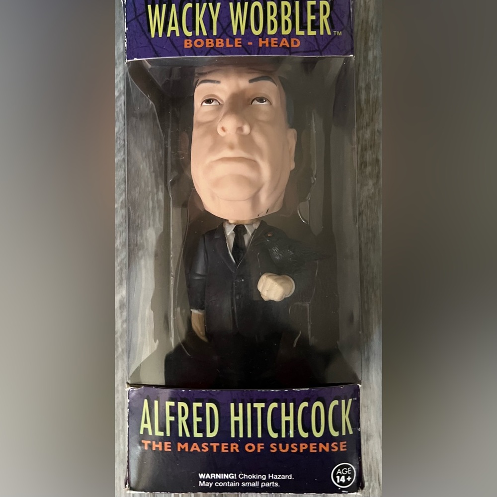 🎥 Funko Discontinued Alfred Hitchcock Wacky Wobbler